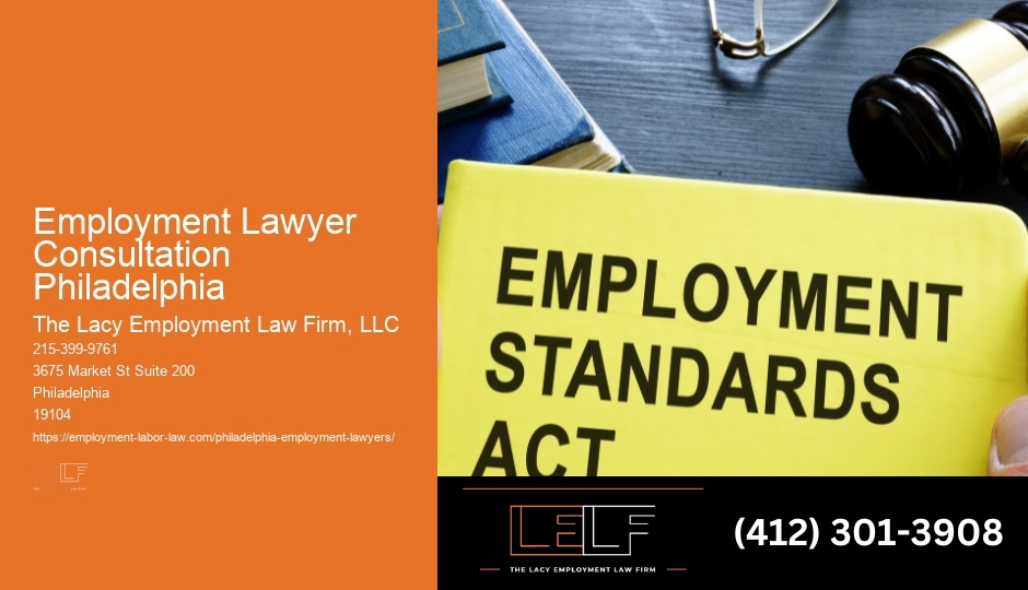 Legal Counsel for Workplace Discrimination Philly