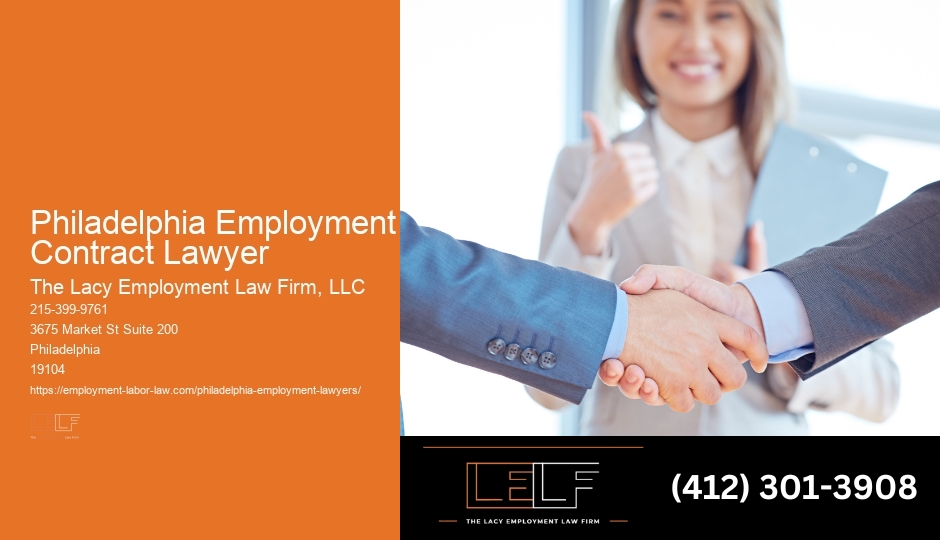 Philadelphia employment law advocate services