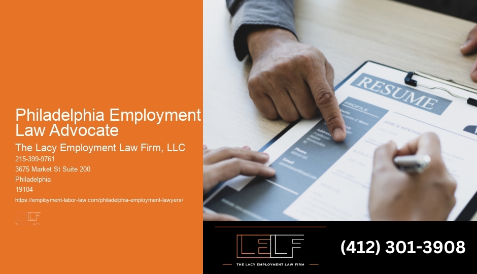 Employee termination lawyer Philadelphia