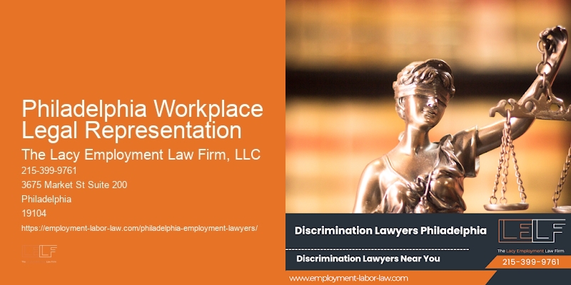 Philadelphia Workplace Legal Representation