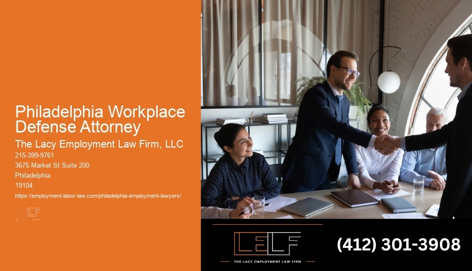 Philadelphia Workplace Lawyer Services