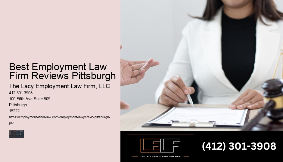 Effective retaliation attorney in Best Employment Law Firm Reviews Pittsburgh