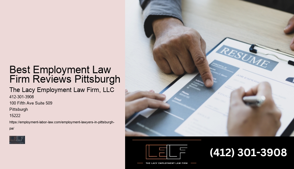 Employment Lawyer Advice Best Employment Law Firm Reviews Pittsburgh