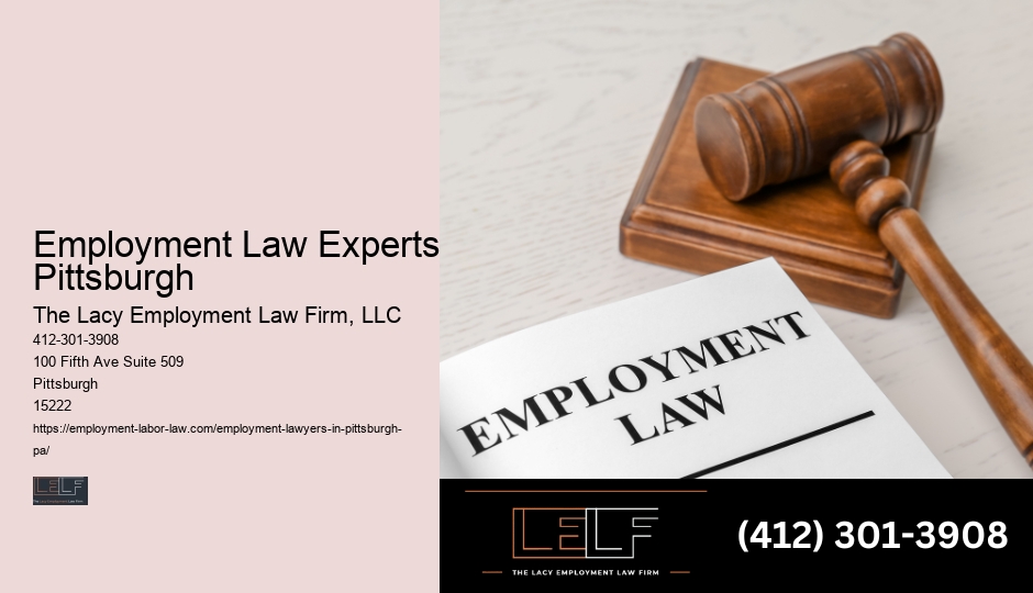 Employment Law Experts Pittsburgh Employment Legal Counsel