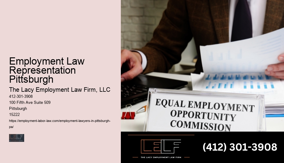 Employment Law Representation Pittsburgh Employment Law Representation