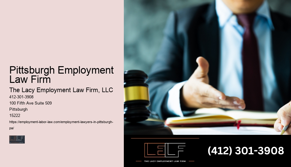 Expert employment law firm Pittsburgh Employment Law Firm
