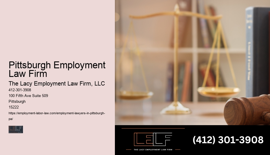 Pittsburgh Employment Law Firm Employment Lawyer Cost