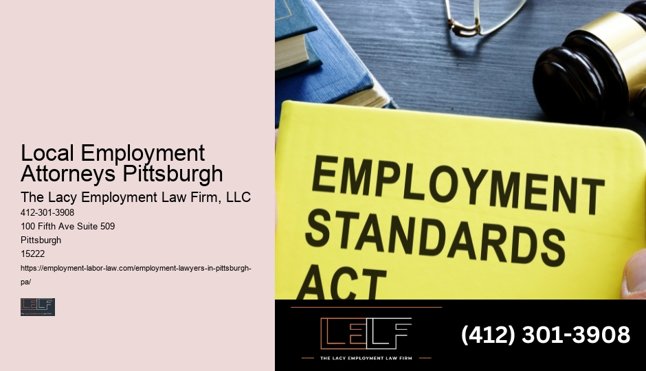 Employment Law Firm Local Employment Attorneys Pittsburgh PA