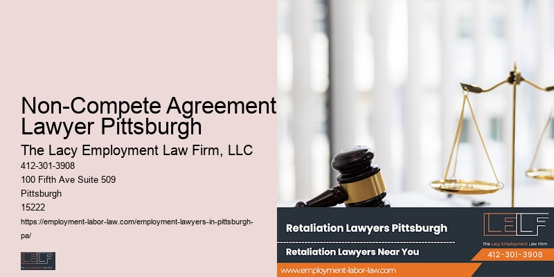Non-Compete Agreement Lawyer Pittsburgh