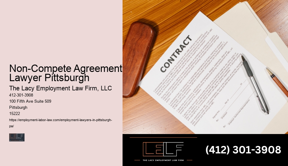 Non-Compete Agreement Lawyer Pittsburgh Workplace Rights Lawyer