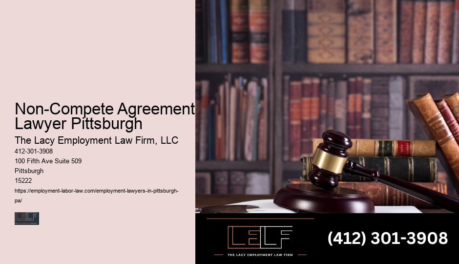 Non-Compete Agreement Lawyer Pittsburgh Employment Contract Lawyers