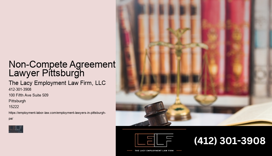 Non-Compete Agreement Lawyer Pittsburgh Employment Law Advice