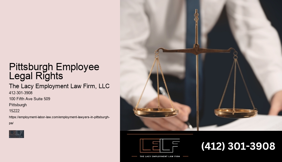 Pittsburgh Employee Legal Rights Employment Law Services