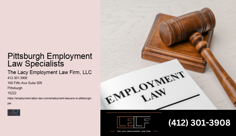 Pittsburgh Employment Law Specialists Employee Advocacy Lawyer