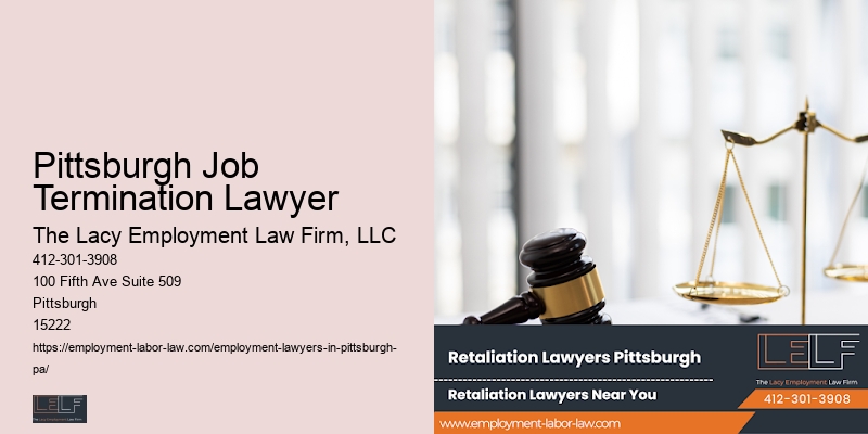 Pittsburgh Job Termination Lawyer