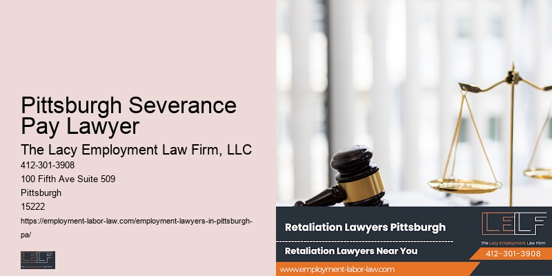 Pittsburgh Severance Pay Lawyer