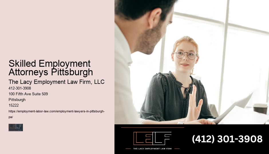 Skilled Employment Attorneys Pittsburgh Employment Law Litigation