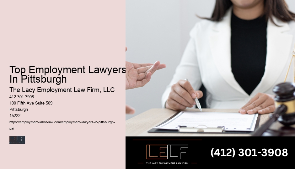 Top Employment Lawyers In Pittsburgh Job Termination Attorney