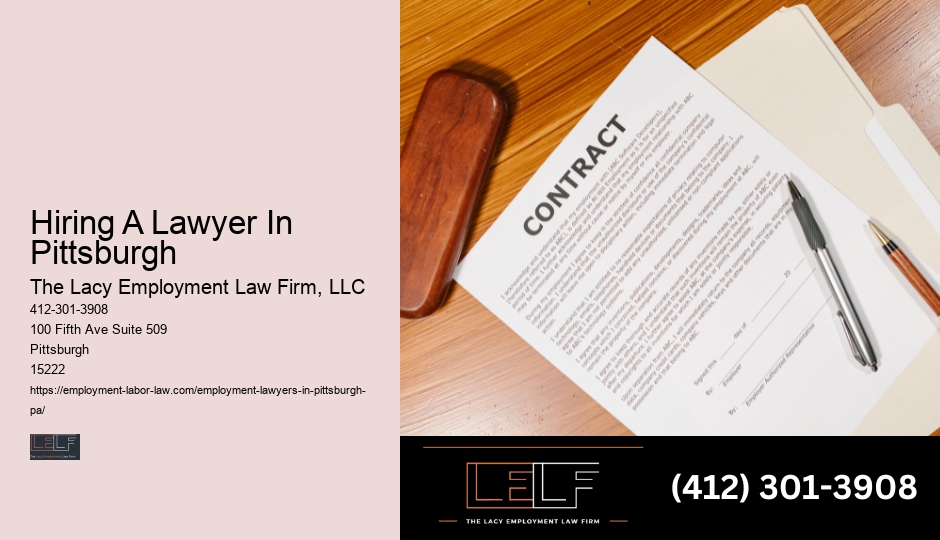 Pittsburgh Employment Contract Consultation