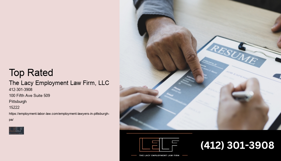 Pittsburgh Employment Law Consultation Services