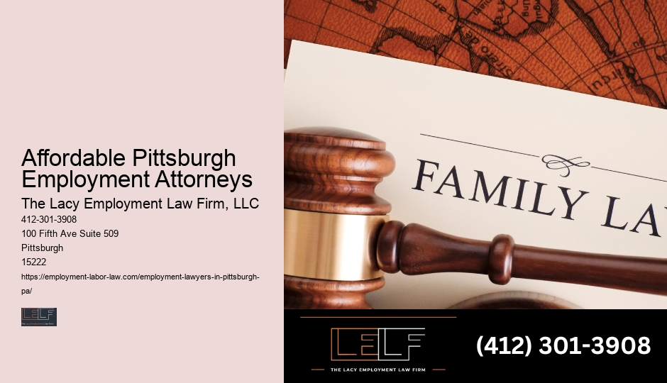 Pittsburgh Employee Legal Services