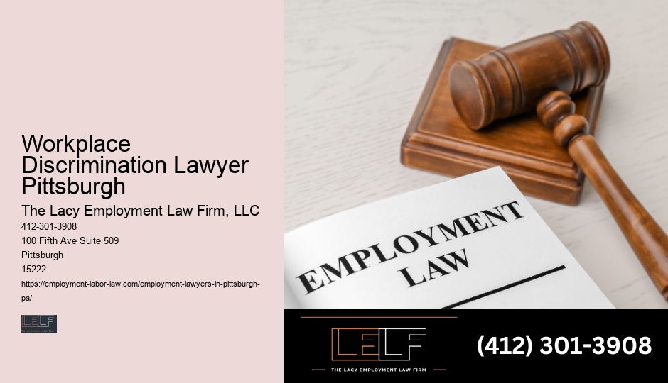 Pittsburgh Workplace Harassment Legal Counsel
