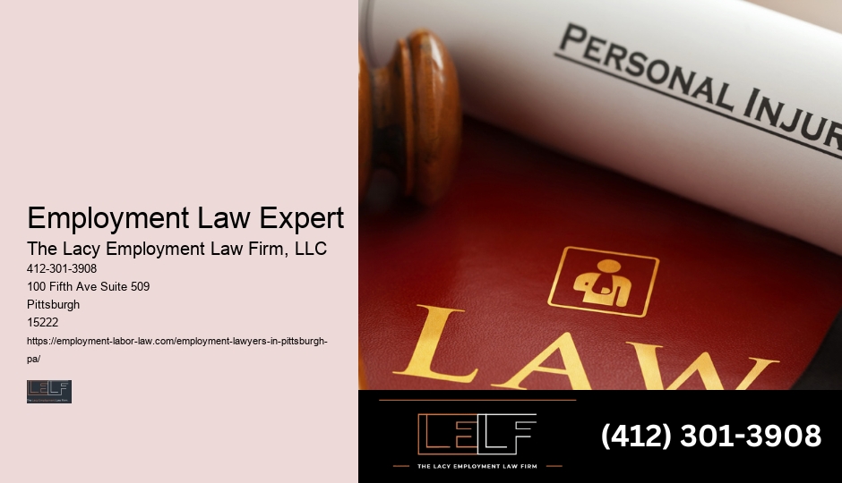 Pittsburgh Employment Lawyer Retainer Agreement