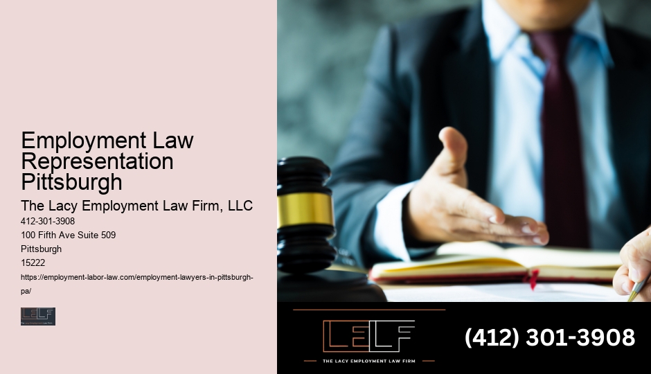 Pittsburgh Employment Law Firm Counsel