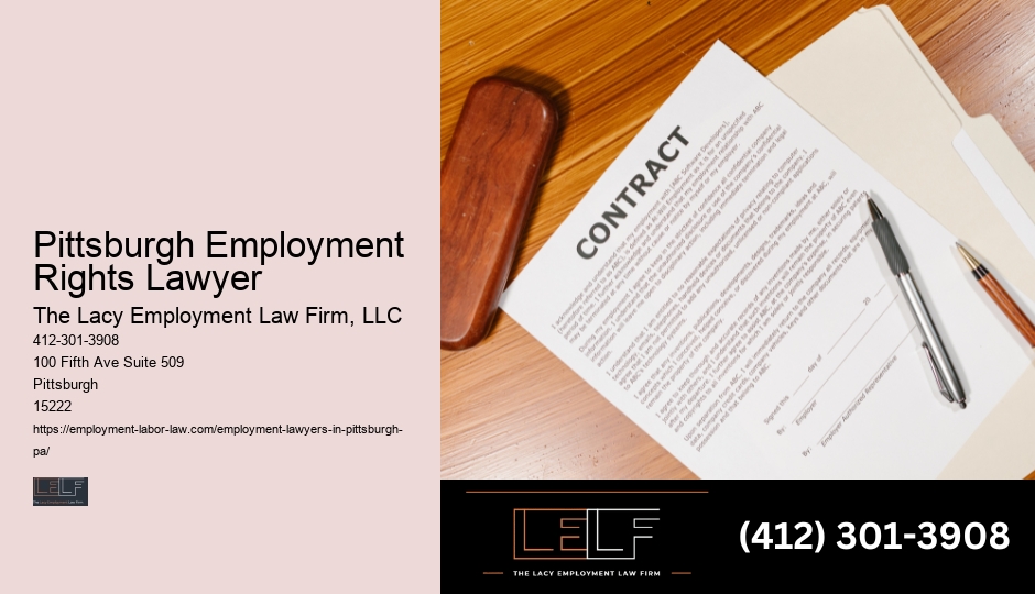 Employment Lawyer Cost Estimate Pittsburgh