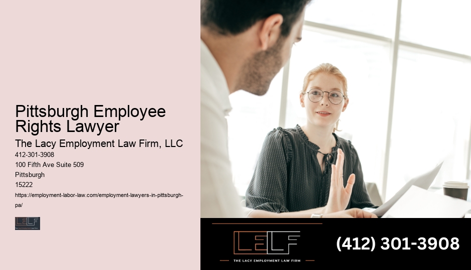Best Pittsburgh Employment Law Consultation