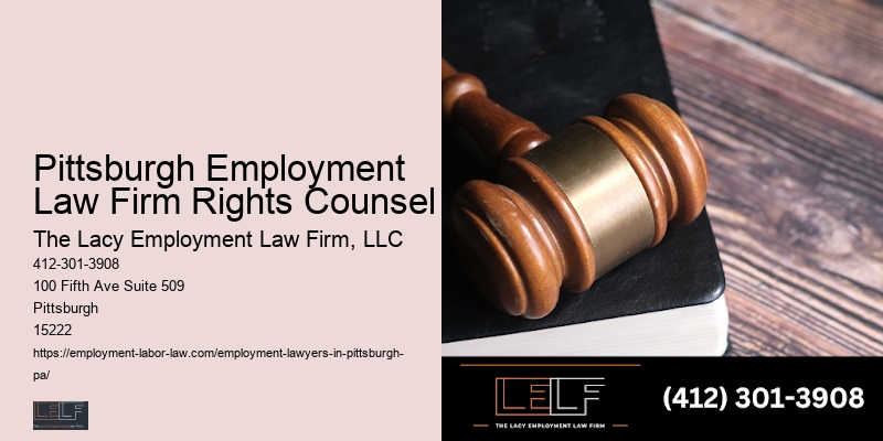 Pittsburgh Employment Law Firm Rights Counsel