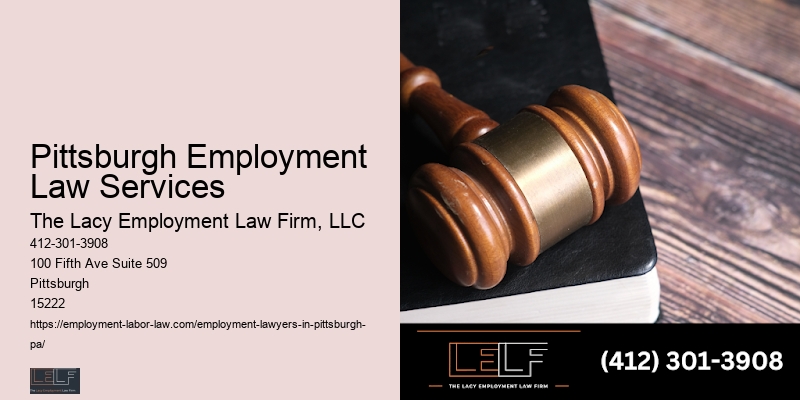 Pittsburgh Employment Law Services