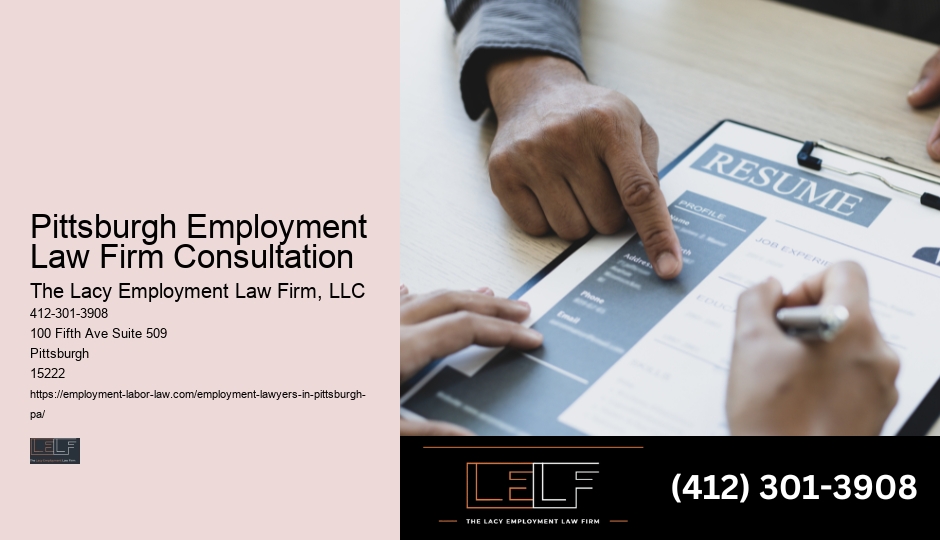 Pittsburgh Employment Law Representation