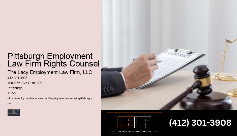 Pittsburgh Employment Lawyer Cost Breakdown